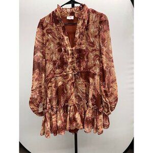 Buddy Love Grace Maple Sugar Long Sleeve Mini Dress